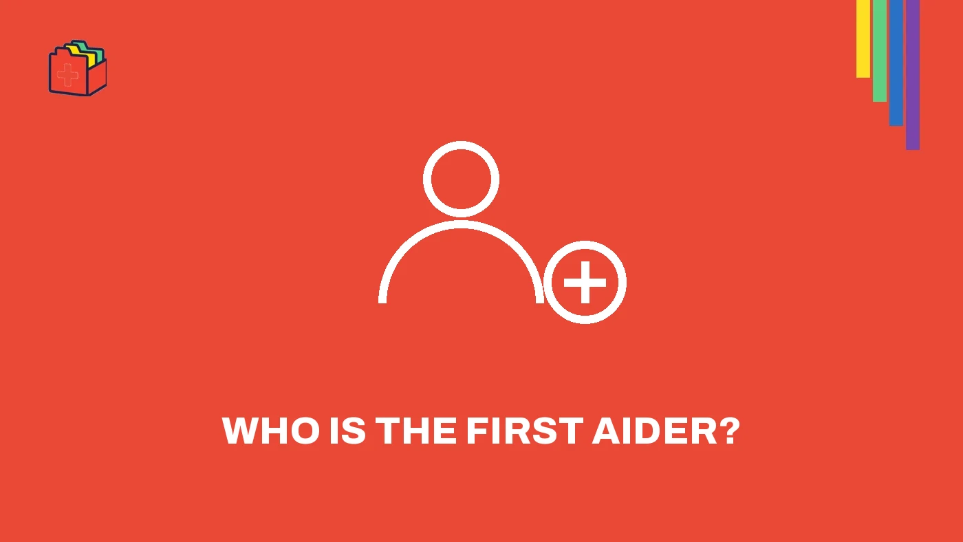 ActiBox banner: line icon of a person with a first aid cross